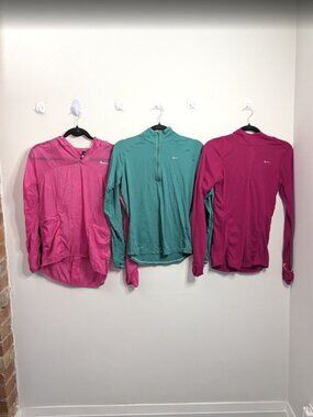 Nike 3-Piece Running Top Bundle XS-M